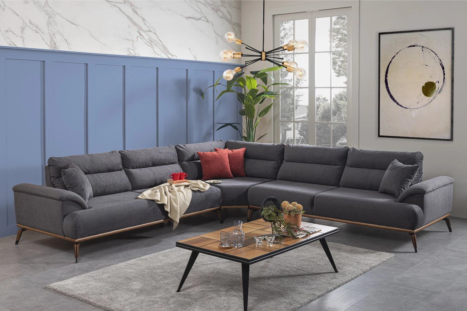 Milano Kose Koltuk Takimi Large Milano Kose Koltuk Takimi Large