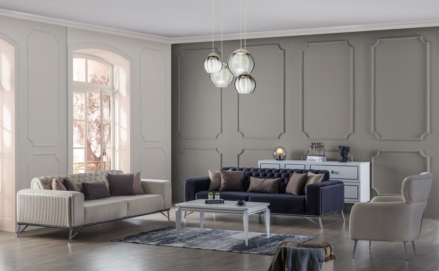 Mudanya Sofa Set