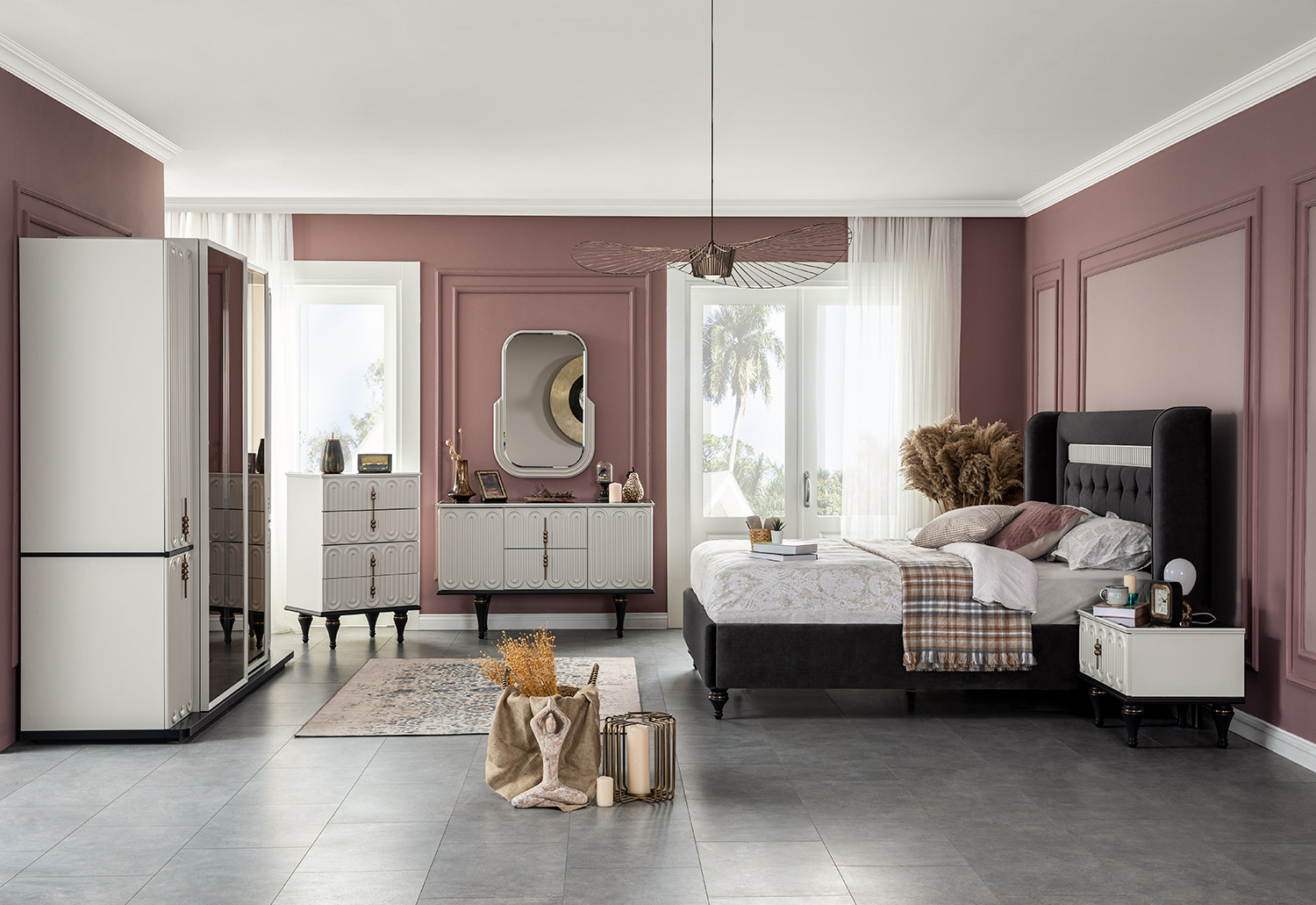 Belgrad Bedside Table 2 Pcs 