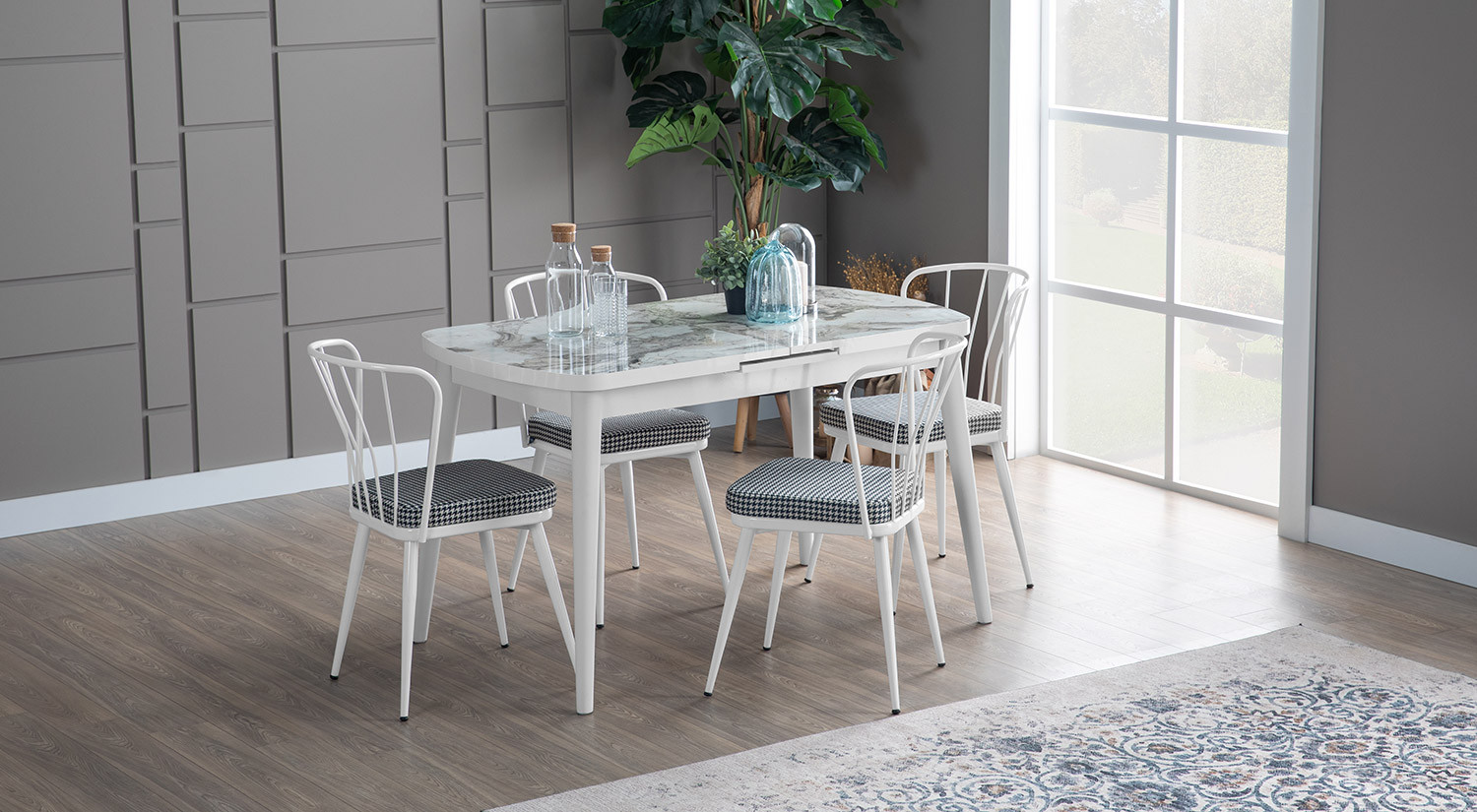 mutfak masası puf modelleri