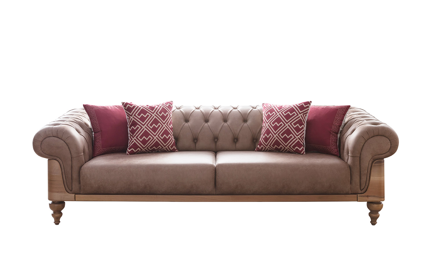 Vital Uclu Koltuk Vizon