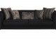 Malta Two Seater Sofa - Black