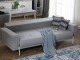  Alaçatı Three Seater Sofa - Grey