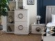  Alaçatı Bedside Table (2 Pcs)