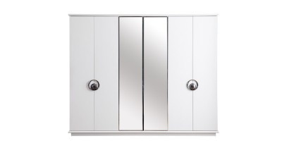 Alaçatı 6 Doors Wardrobe