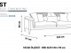  New Best Three-Seat Sofa - Gray