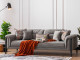  New Best Three-Seat Sofa - Gray