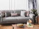  New Best Three-Seat Sofa - Gray