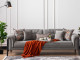  New Best Three-Seat Sofa - Gray