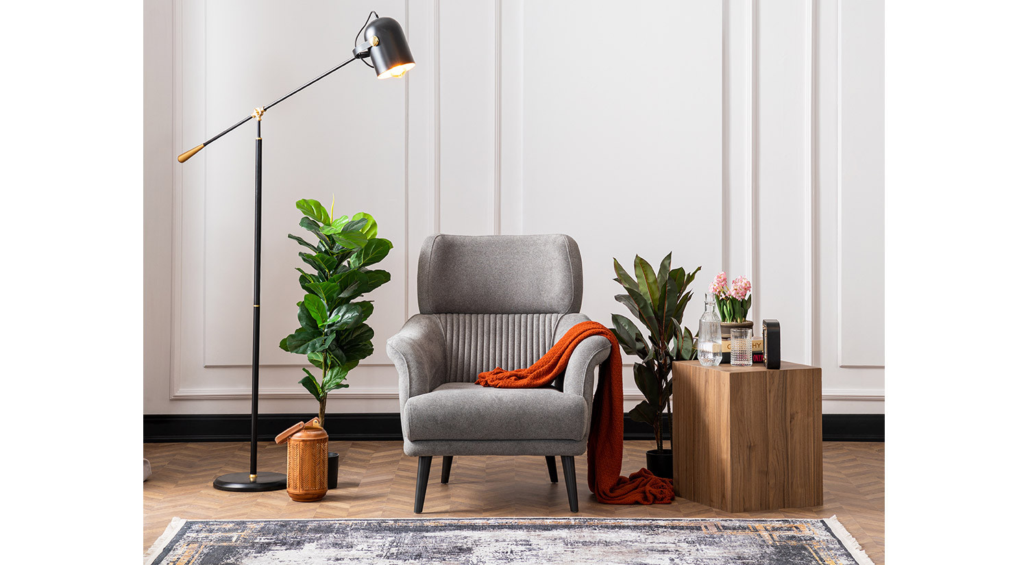 New Best Sofa Set - Gray