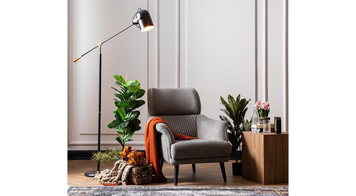 New Best Sofa Set - Gray