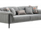  New Best Three-Seat Sofa - Gray