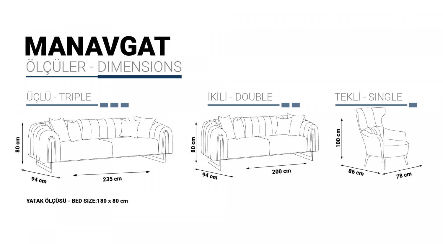Manavgat Sofa Set