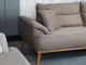  Milano Sofa Set - Brown - Cream