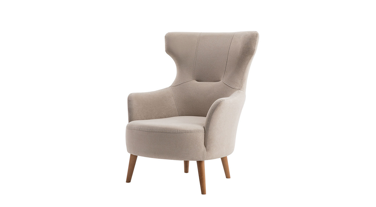 Milano Sofa Set - Brown - Cream