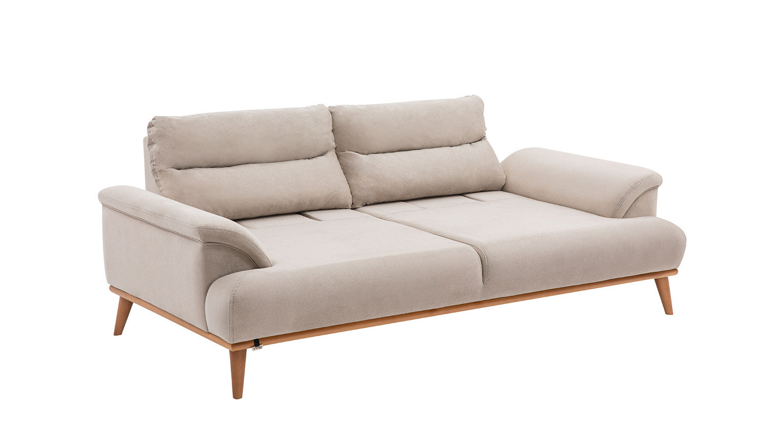 Milano Sofa Set - Brown - Cream