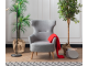  Milano Sofa Set - Red - Gray