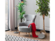  Milano Sofa Set - Red - Gray