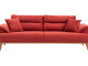  Milano Sofa Set - Red - Gray