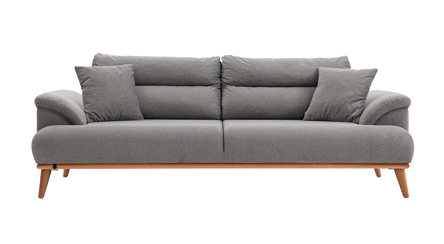 Milano Sofa Set - Red - Gray