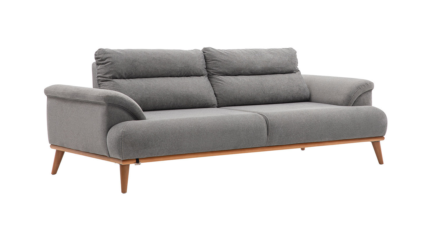 Milano Sofa Set - Red - Gray