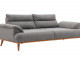  Milano Sofa Set - Red - Gray