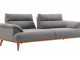  Milano Sofa Set - Red - Gray