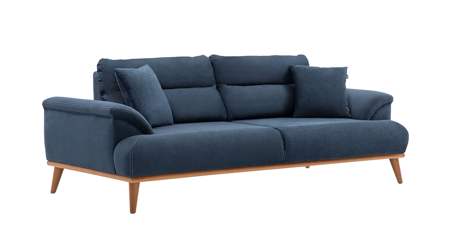 Milano Sofa Set - Navy Blue - Gray