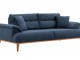 Milano Sofa Set - Navy Blue - Gray