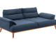  Milano Sofa Set - Navy Blue - Gray