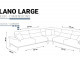  Milano Ъглов Комплект Large