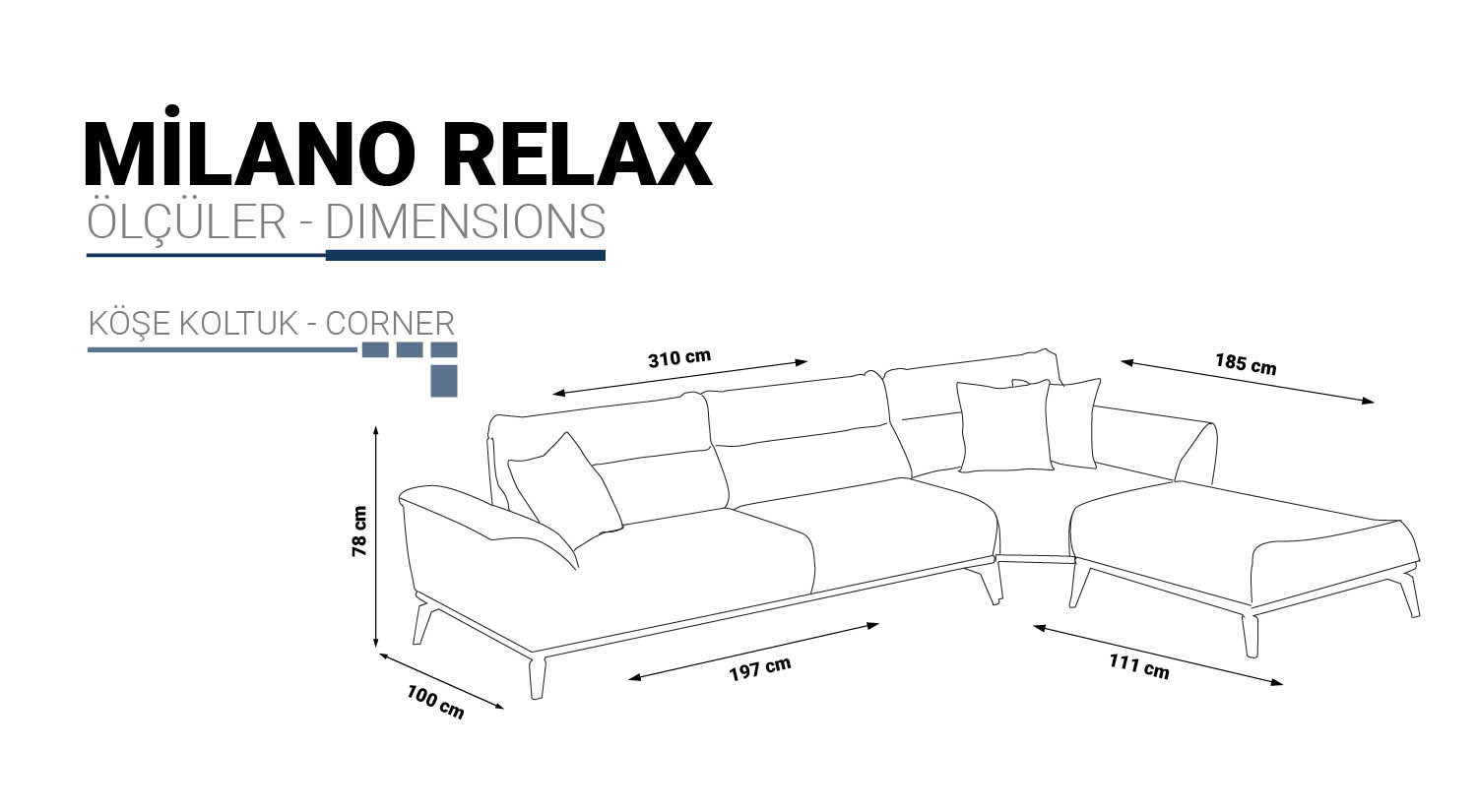 Milano Corner Set Relax