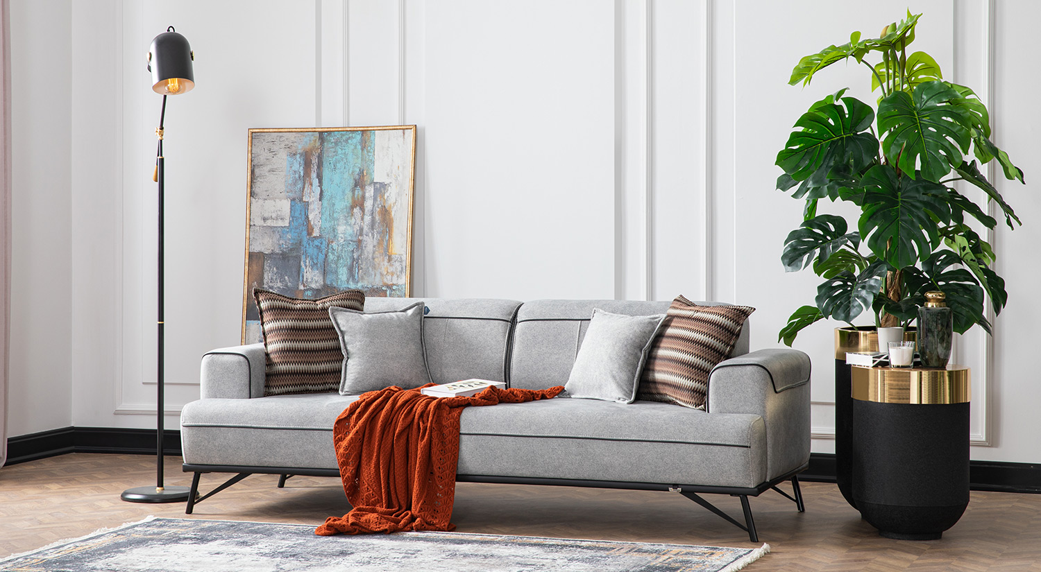 Oscar Three Seater Sofa