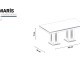  Marmaris Dining Desk