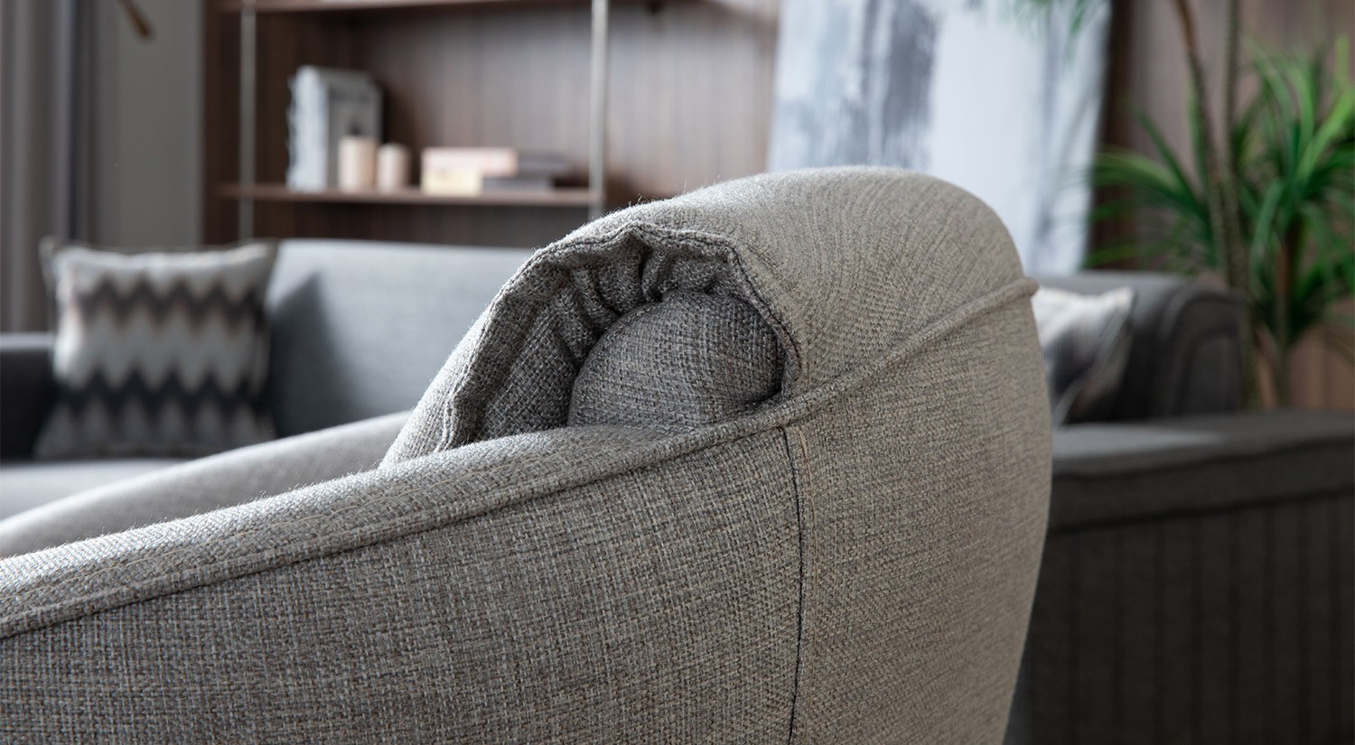 Alaçatı Sofa Set - Wooden Leg
