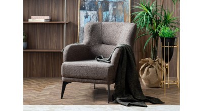 Aqua Sofa Set - Brown