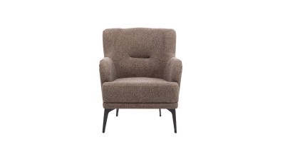 Aqua Single Armchair - Brown