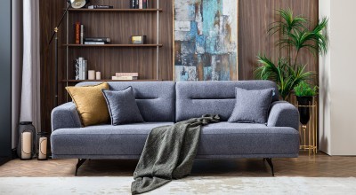 Aqua Sofa Set - Gray