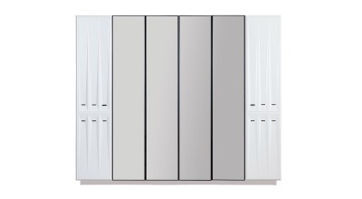 Natura 6 Doors Wardrobe