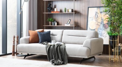 Aqua Sofa Set - Navy Blue