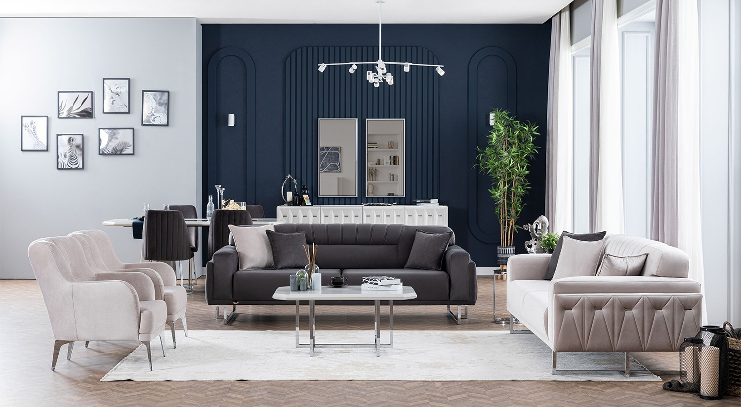 Natura Sofa Set