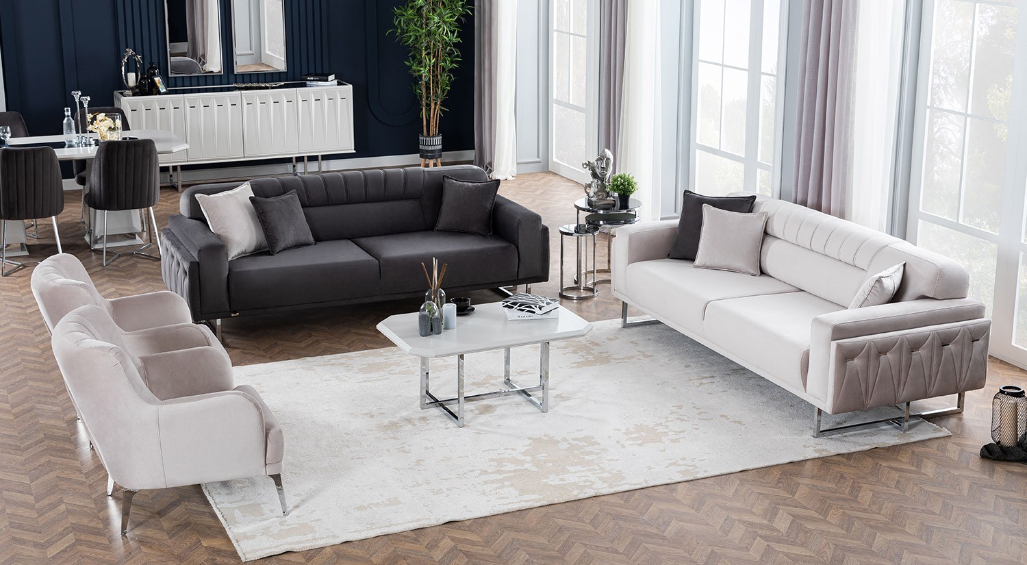 Natura Sofa Set