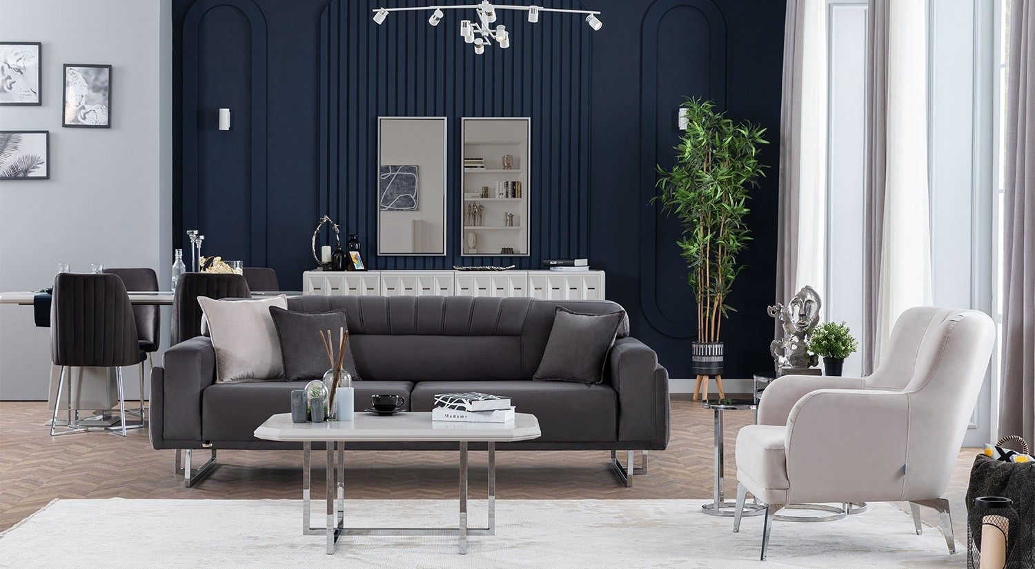 Natura Sofa Set