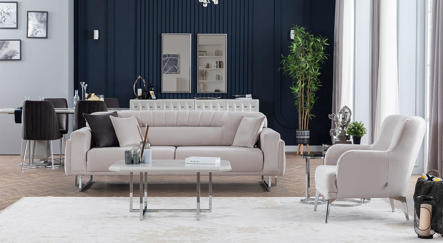 Natura Sofa Set