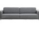  Alaçatı Three Seater Sofa Wooden Leg - Anthracite