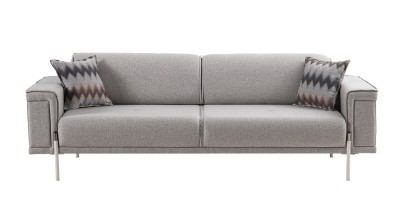 Alaçatı Three Seater Sofa - Grey