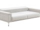  Alaçatı Three Seater Sofa Wooden Leg - Grey