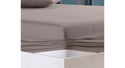 Fitted Sheet - Stone