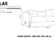  Milas Triple Seater Sofa