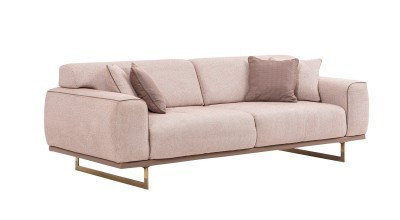 Latte Three Seater Sofa